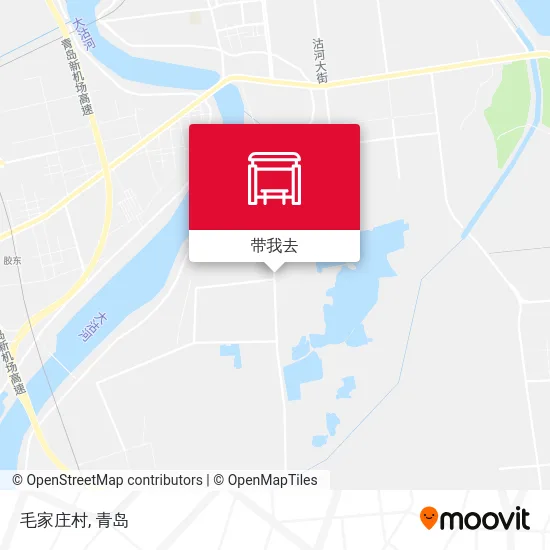 毛家庄村地图