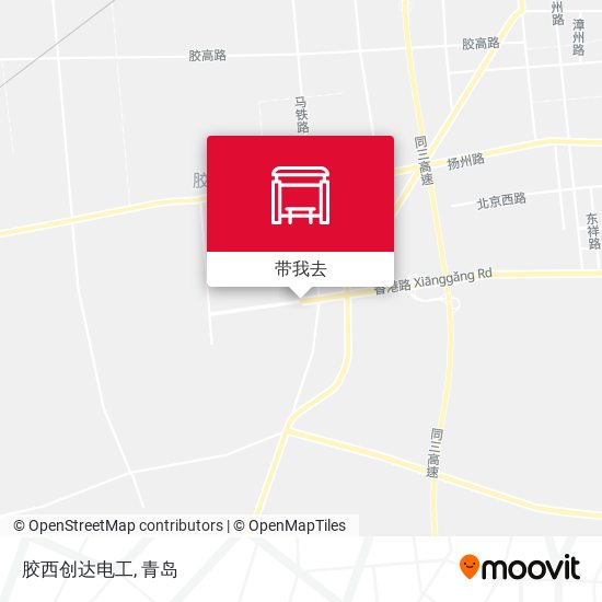 胶西创达电工地图