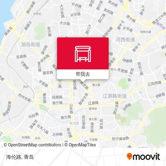 海伦路地图
