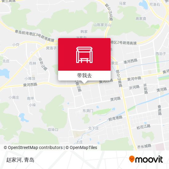 赵家河地图