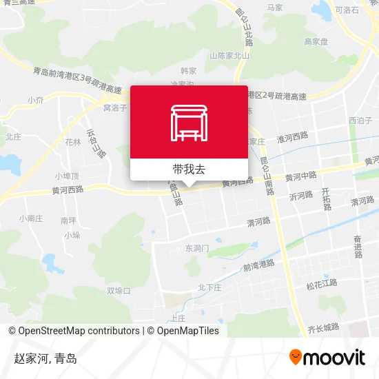 赵家河地图