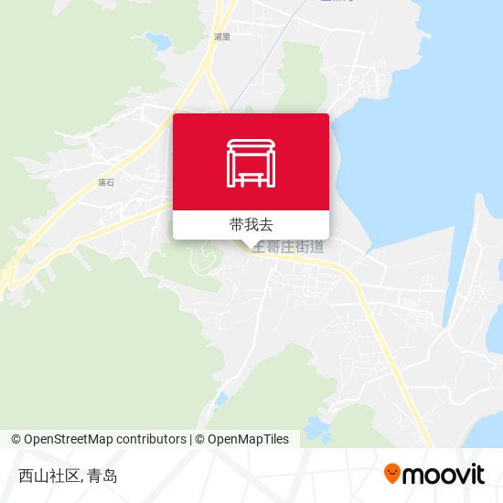 西山社区地图