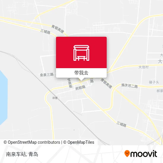 南泉车站地图