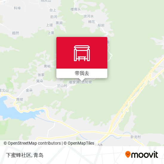 下蜜蜂社区地图