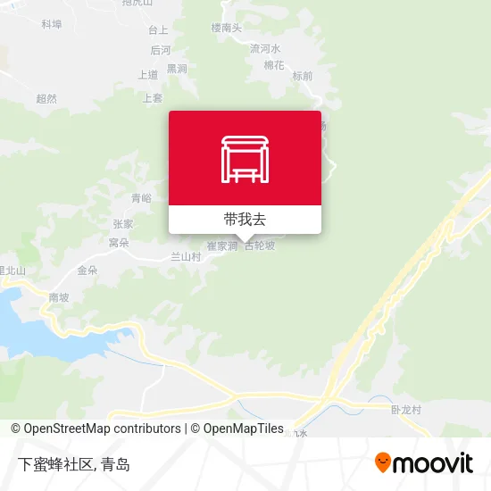 下蜜蜂社区地图