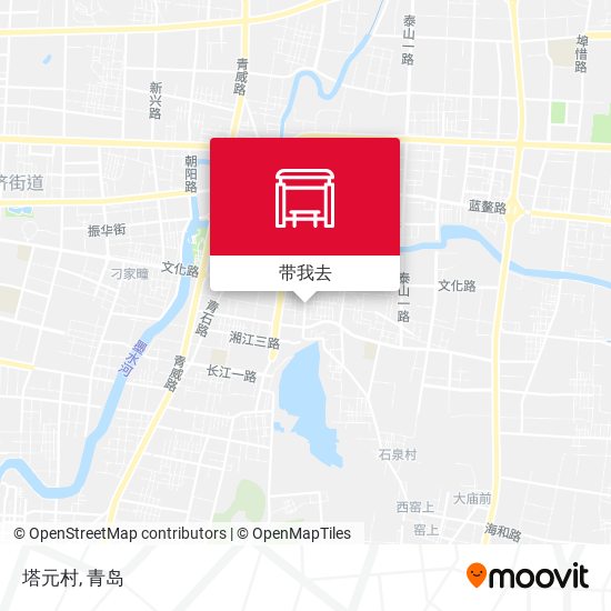 塔元村地图