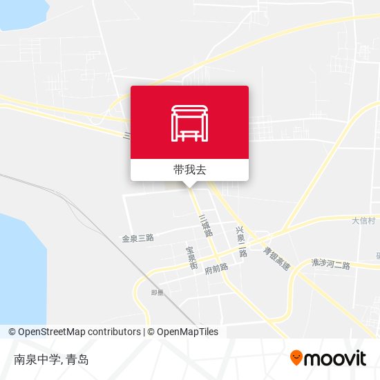 南泉中学地图
