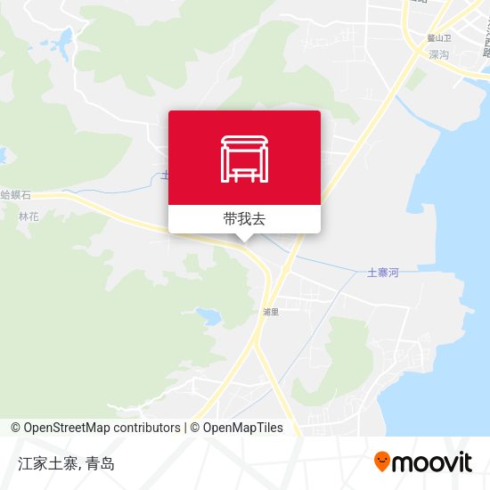 江家土寨地图