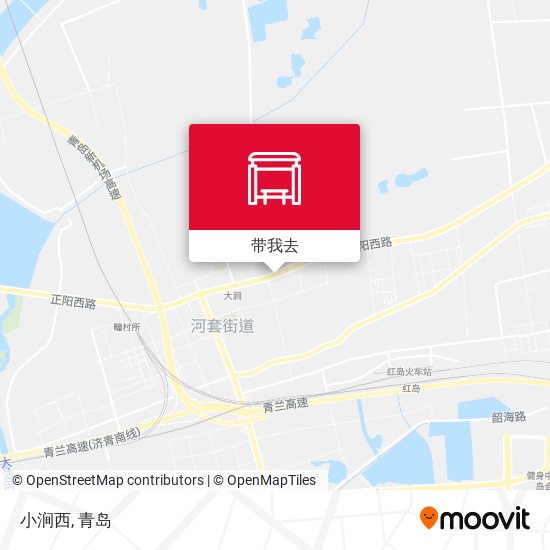 小涧西地图