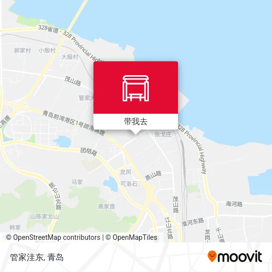 管家洼东地图