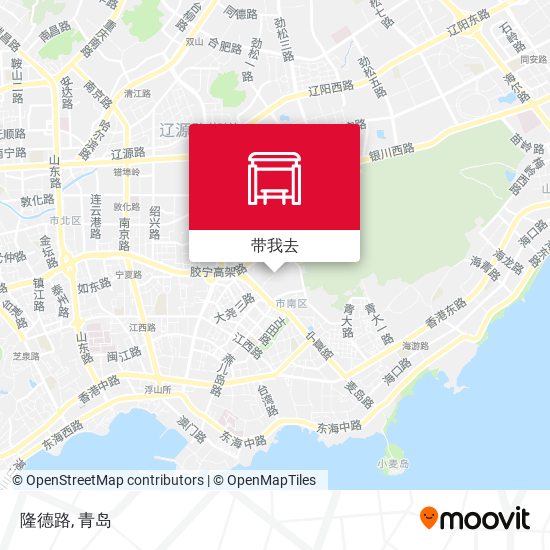 隆德路地图