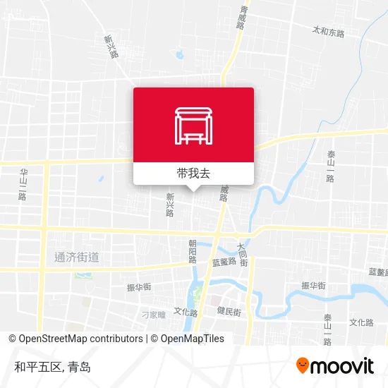 和平五区地图