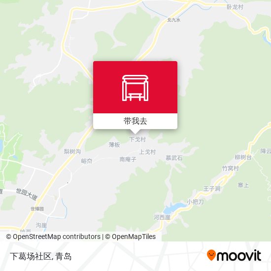 下葛场社区地图