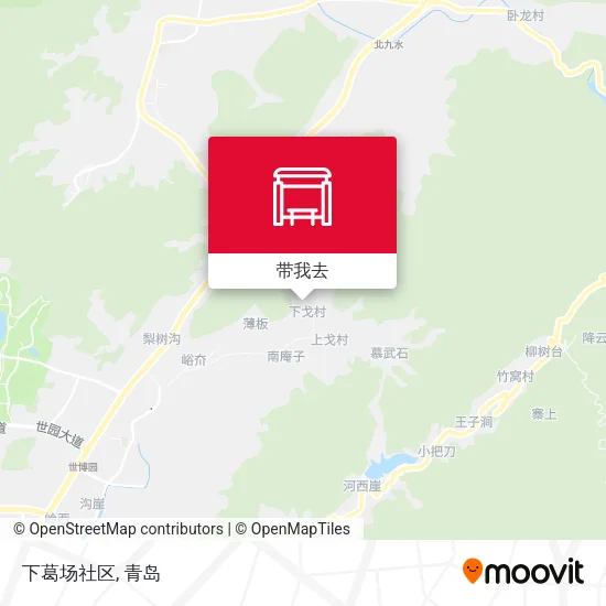 下葛场社区地图