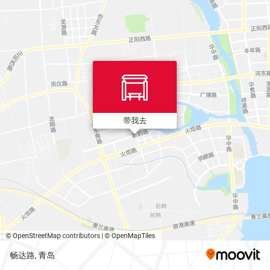 畅达路地图