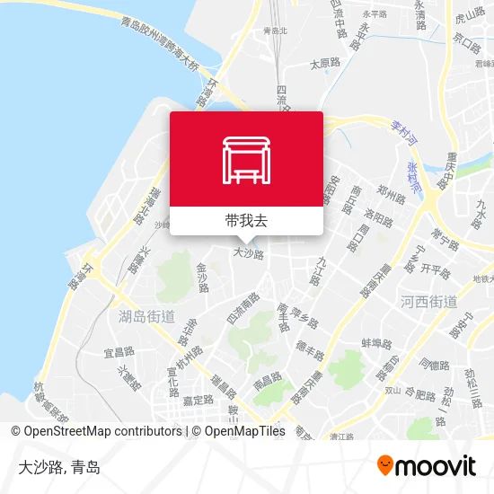 大沙路地图