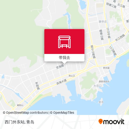 西门外东站地图