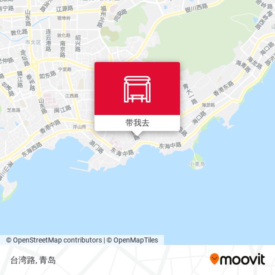 台湾路地图