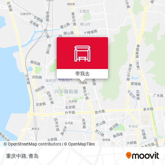 重庆中路地图