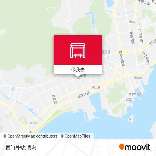 西门外站地图