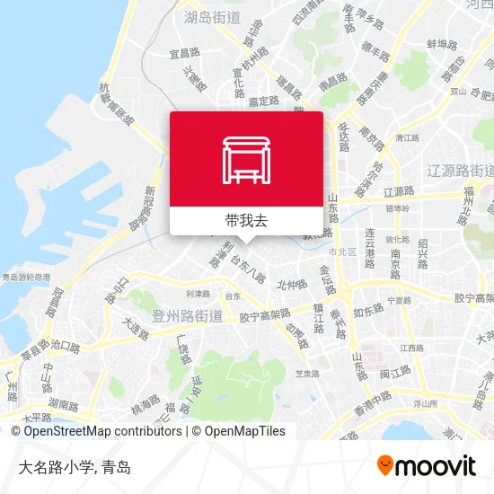 大名路小学地图