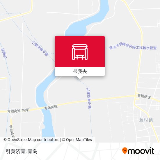 引黄济青地图