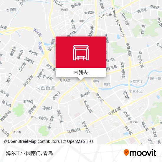 海尔工业园南门地图