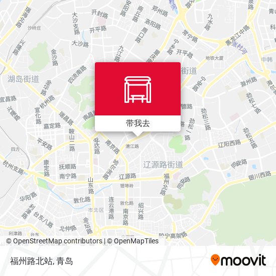 福州路北站地图