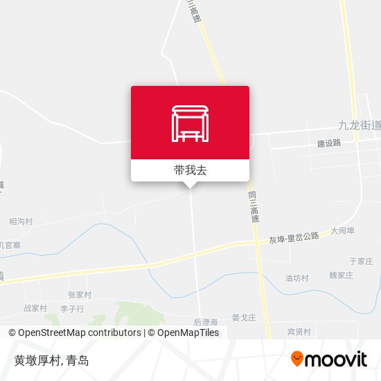 黄墩厚村地图