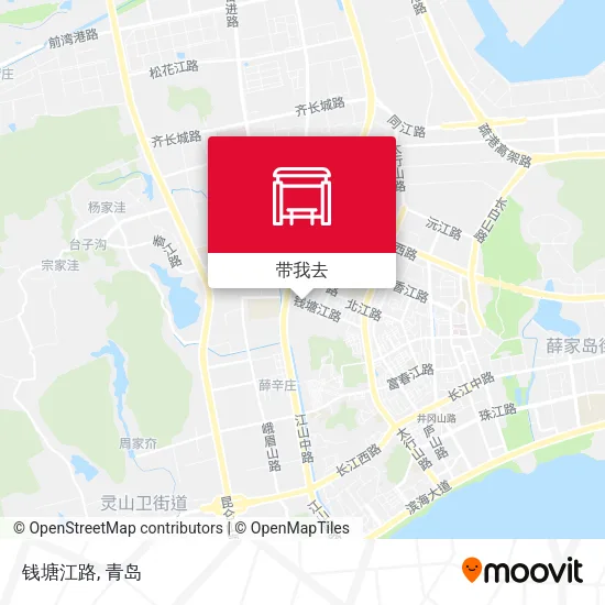 钱塘江路地图