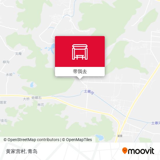 黄家营村地图
