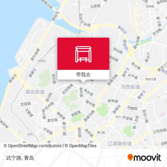 武宁路地图