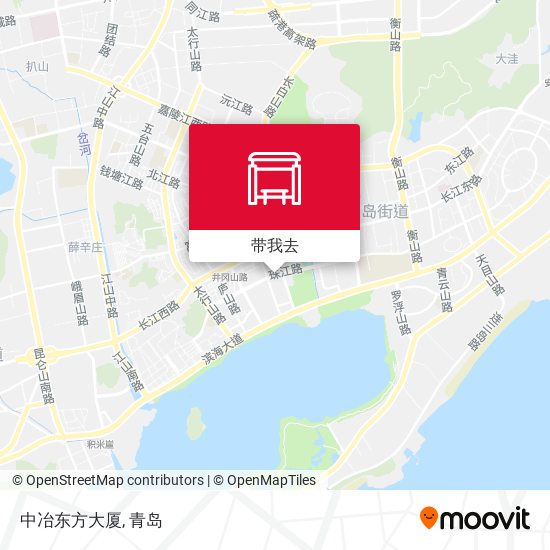 中冶东方大厦地图