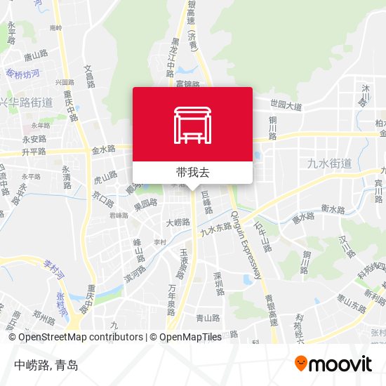 中崂路地图