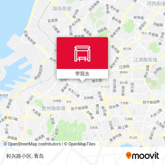 和兴路小区地图