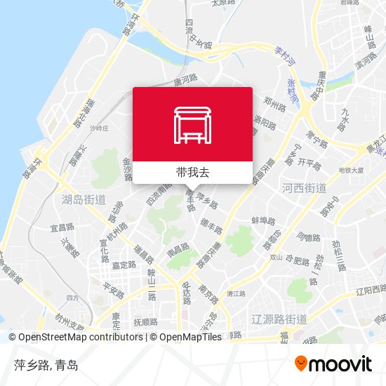 萍乡路地图