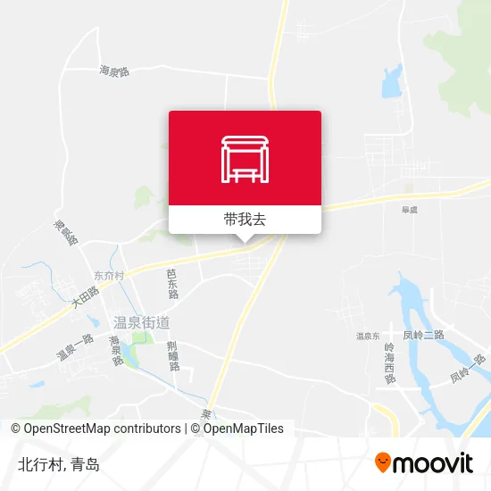 北行村地图