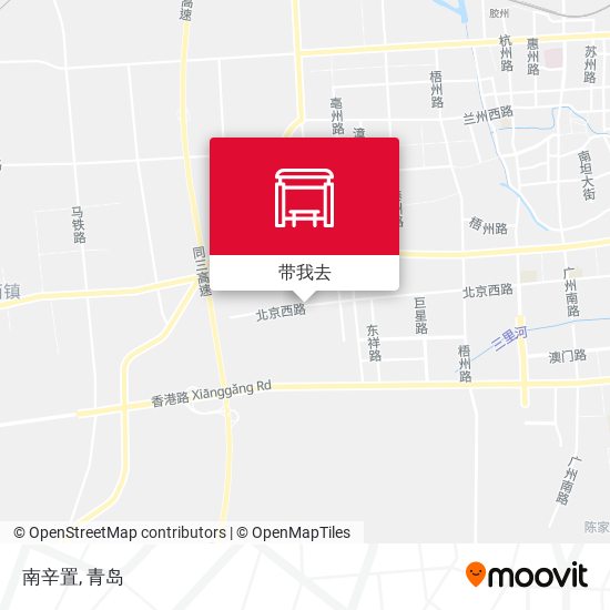 南辛置地图