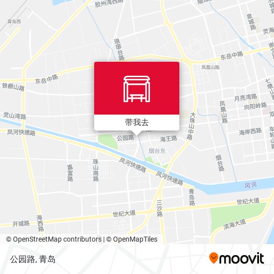 公园路地图