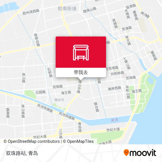 双珠路站地图
