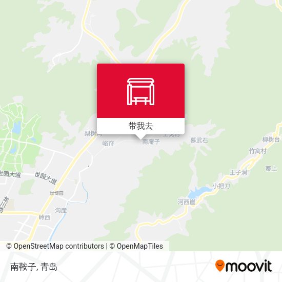 南鞍子地图