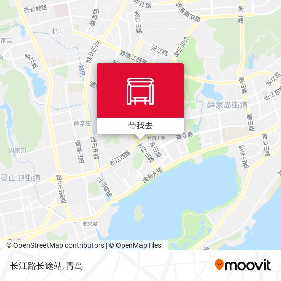 长江路长途站地图