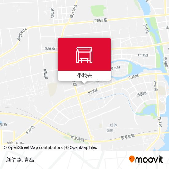 新韵路地图