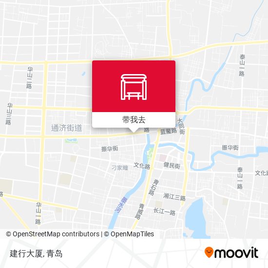 建行大厦地图