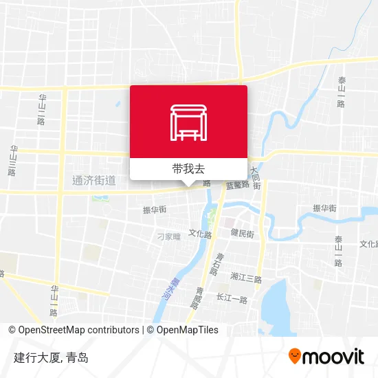建行大厦地图