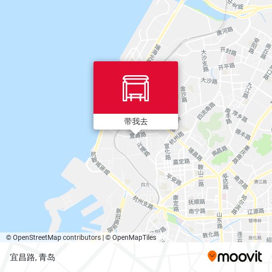 宜昌路地图