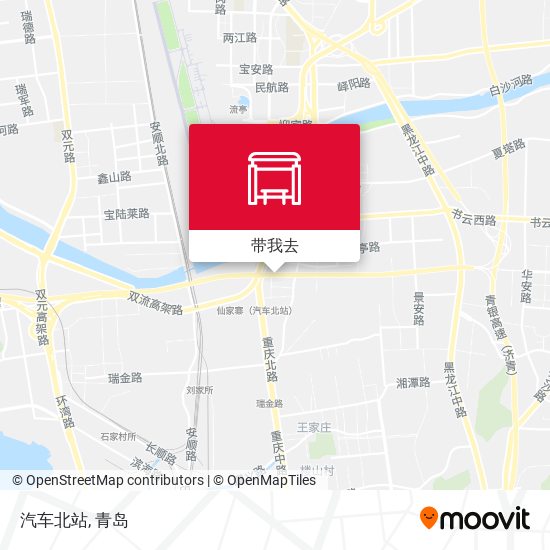 汽车北站地图