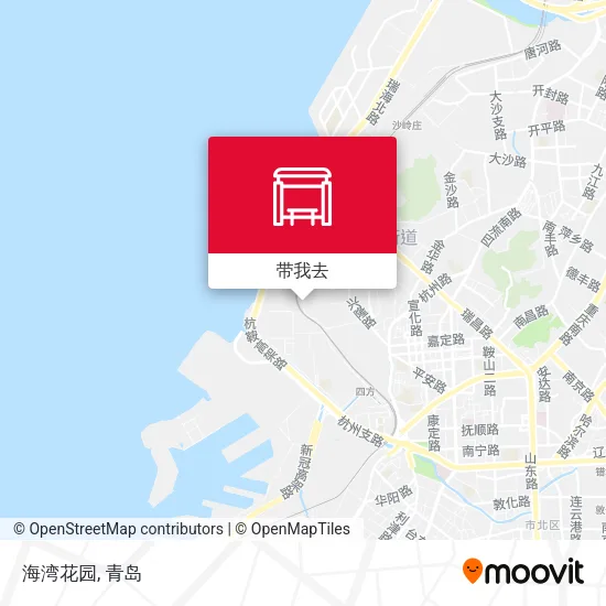 海湾花园地图