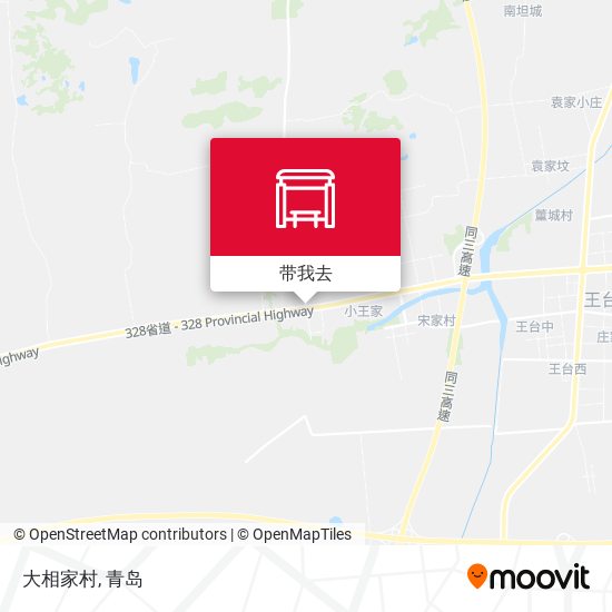 大相家村地图