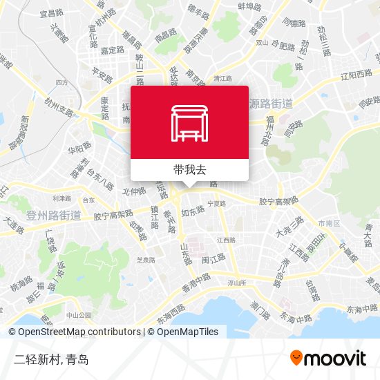 二轻新村地图
